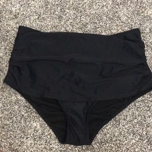 Tournesol Black Swim Bottoms